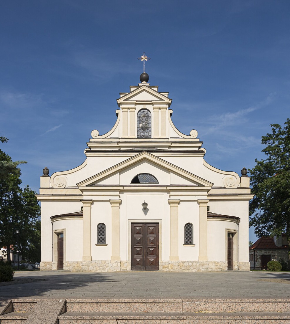 Kościół Matki Bożej Królowej Polski na Marymoncie, w parafii, w której w 1906 roku zmarł Leopold Adolf.